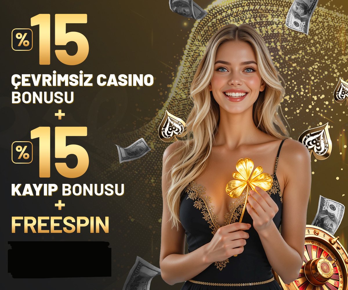 %15 Çevrimsiz Casino Bonusu